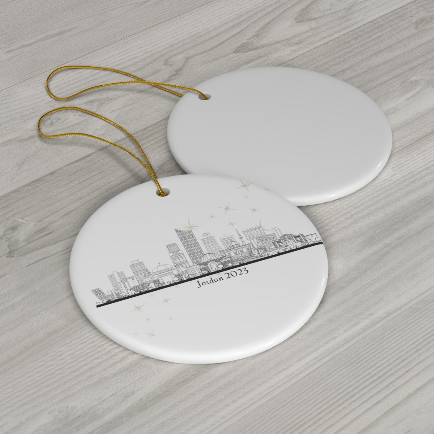Ceramic Ornament - Jordan