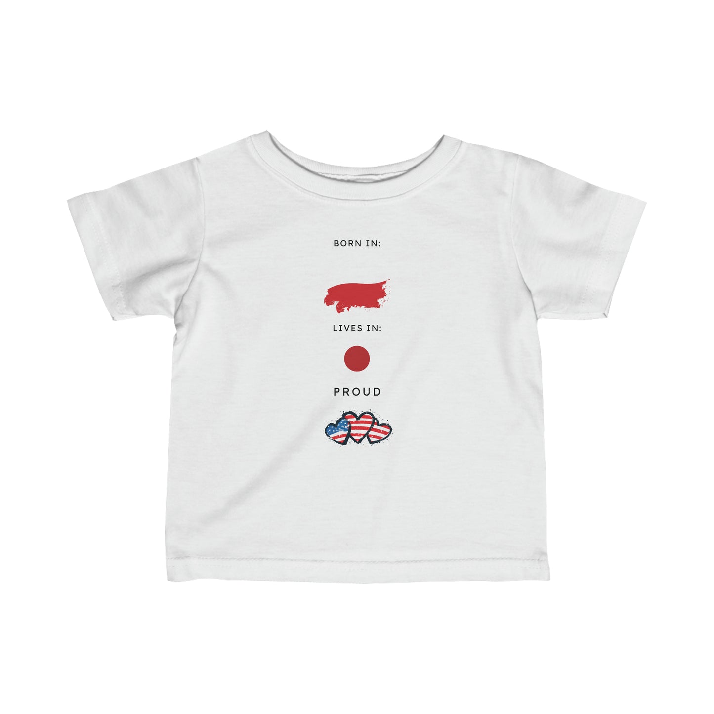 Brushed Flag - Infant Tee